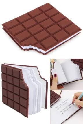 Çikolata defter konsept ürünü